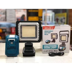 كشاف LED قابل للشحن ببطارية قابلة للاستبدال - صورة 2