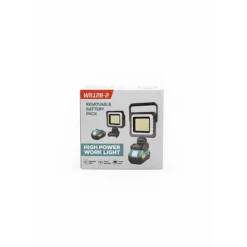 كشاف LED قابل للشحن ببطارية قابلة للاستبدال - صورة 3
