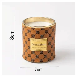 شمعة معطرة ديكورية برائحة الحب مقاس 7×8 سم – Scent Blaze - صورة 2
