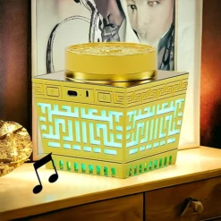 مبخرة كهربائية ذكية بساعة أذان ومكبر صوت قرآن – تصميم حديث متعدد الاستخدامات - صورة 8