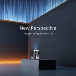 جهاز عرض ذكي بدقة - جهاز عرض  ذكي بدقة HD 720P مع أندرويد وواي فاي وبلوتوث ودعم 4K - صورة 5