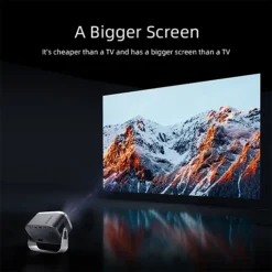 جهاز عرض ذكي بدقة - جهاز عرض  ذكي بدقة HD 720P مع أندرويد وواي فاي وبلوتوث ودعم 4K - صورة 6