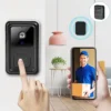 جرس باب ذكي بكاميرا وميكروفون اتصال Wi-Fi وتنبيهات للهاتف