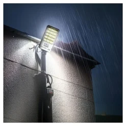 مصباح إنارة شوارع شمسي LED بقدرة 1000 واط مع مستشعر حركة وريموت IP65 - صورة 2