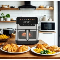 مقلاة هوائية SUMO Air Fryer | سعة 9 لتر – 1700 واط - صورة 3
