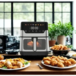 مقلاة هوائية SUMO Air Fryer | سعة 9 لتر – 1700 واط - صورة 4
