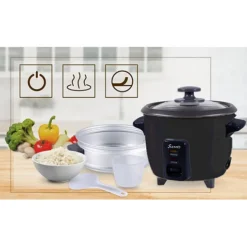 قدر طبخ الأرز الكهربائي 1.8 لتر – 700 واط من سومو (SX-180) - صورة 3