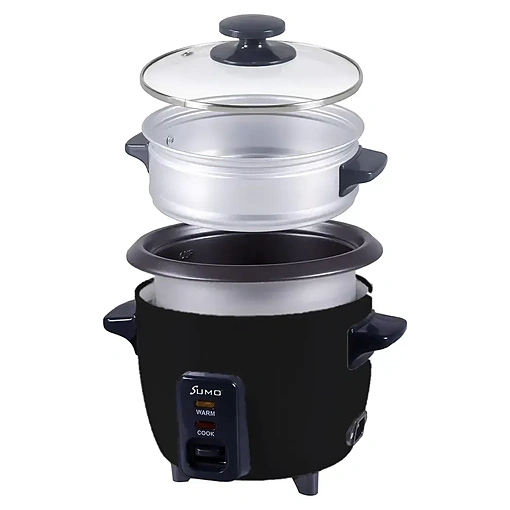 قدر طبخ الأرز الكهربائي 1 لتر – 400 واط من سومو (SX-100) - صورة 2