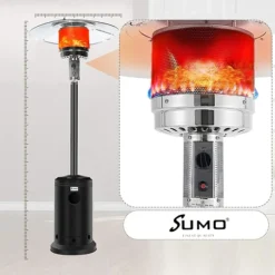 مدفأة غاز سومو SM-3010 بتصميم كلاسيكي 13.5 كيلو واط لتدفئة المساحات الخارجية - صورة 6