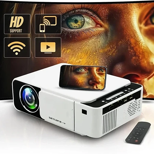 بروجكتر HD لاسلكي مع ريموت – SUMO تجربة سينمائية متكاملة في بيتك