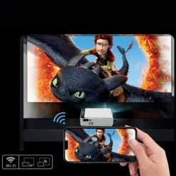 بروجكتر HD لاسلكي مع ريموت – SUMO تجربة سينمائية متكاملة في بيتك - صورة 6