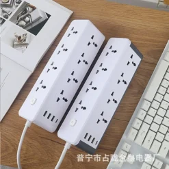 موزع طاقة عمودي مع منافذ USB