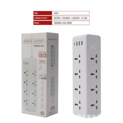 موزع طاقة عمودي مع منافذ USB - صورة 2