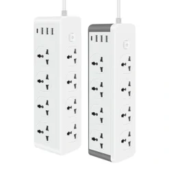 موزع طاقة عمودي مع منافذ USB - صورة 3