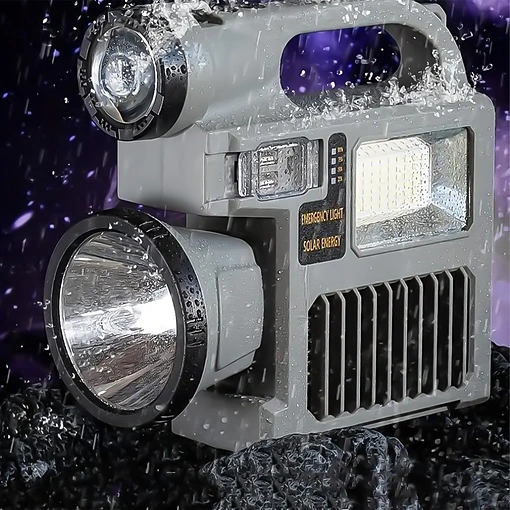 كشاف محمول يعمل بالطاقة الشمسية مع قاتل للبعوض W5158-1 - صورة 6