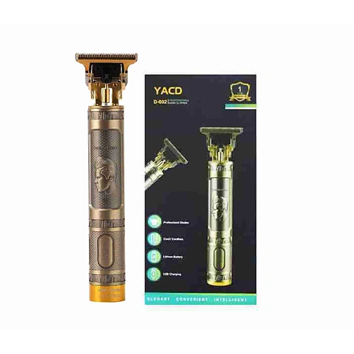 ماكينة حلاقة شعر احترافية YACD لاسلكية – شحن USB وأطوال حتى 30 ملم
