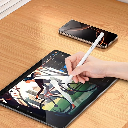 قلم مغناطيسي ذكي لأجهزة iPad يعمل بالشحن Type-C من Yesido – موديل ST17 - صورة 3