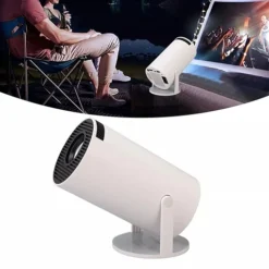 جهاز عرض Yoshoot Y05 LED ذكي بدقة HD مع WiFi 6 وBluetooth 5.0 ودعم Full HD
