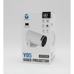 جهاز عرض Yoshoot Y05 LED ذكي بدقة HD مع WiFi 6 وBluetooth 5.0 ودعم Full HD - صورة 2