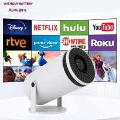 جهاز عرض Yoshoot Y05 LED ذكي بدقة HD مع WiFi 6 وBluetooth 5.0 ودعم Full HD - صورة 6